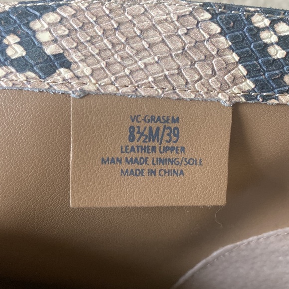 Vince Camuto Snakeskin Ankle Booties - Picture 6 of 6